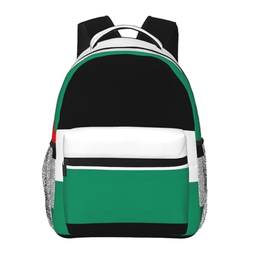 Sac à bandoulière Palestine imperméable grand format et multipoche pour adulte actif