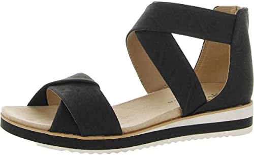 LifeStride Women's Zoom Sport Sandal, Black, 8