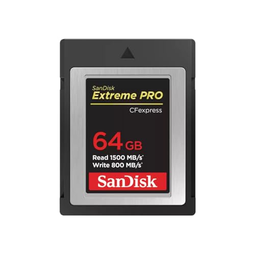 SanDisk Extreme PRO 64GB CFexpress Type-B [J[hAǂݎ1500MB/bA800MB/bB