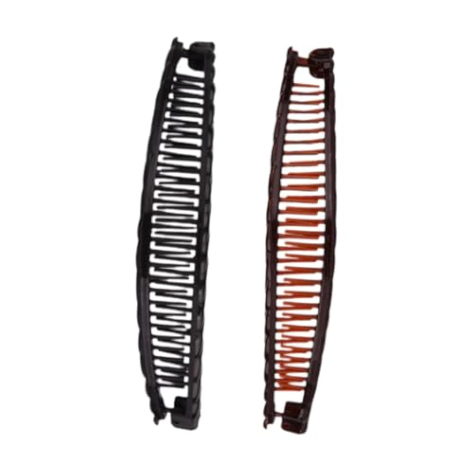 Large Flexible Banana Clip for Thick & Fine Hair, 2 Pieces