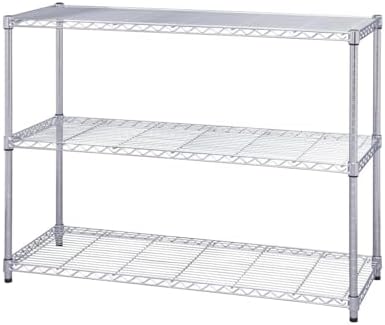 Amazon｜アイリスオーヤマ ラック メタルラック本体 3段 防サビ加工 幅