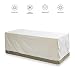 Produktbild Lumaland Abdeckung für Gartentisch 183 x 114,3 x 67,3 cm robuste Schutzhülle für Gartenmöbel Esstisch Oxford 600D 280 g/m² Wasserdicht Witterungsbeständig Winterfest in Beige