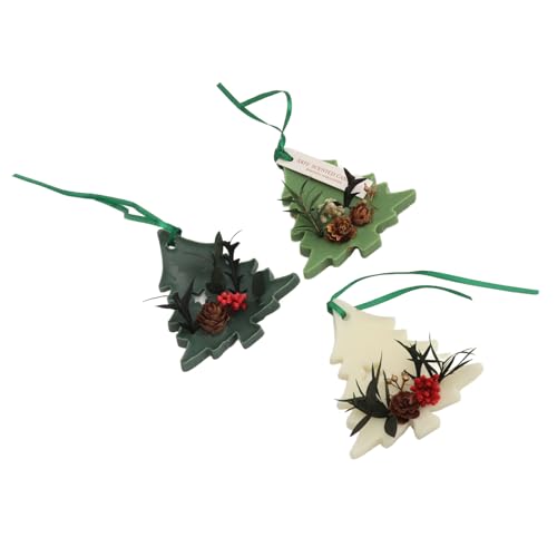 KIMISS 3PCS Sachet de Cera Aromática con Forma de Árbol de Navidad miniatura 1