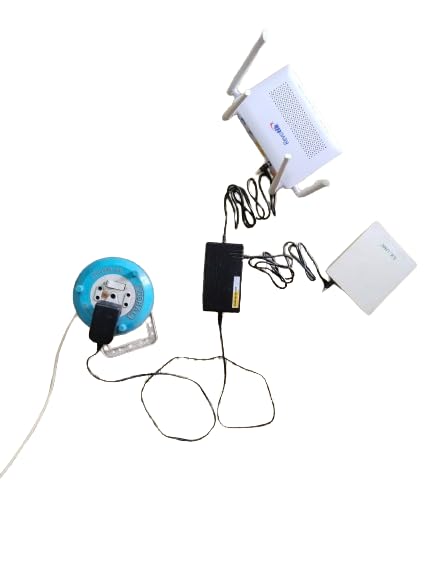 EVA Mini UPS for 2 Routers+ONU | Dual Output 12V + 12V | Uninterrupted Power Backup for All Brand Wi-Fi Router + ONU/Modem + Router Setup | 3-6... - Image 4