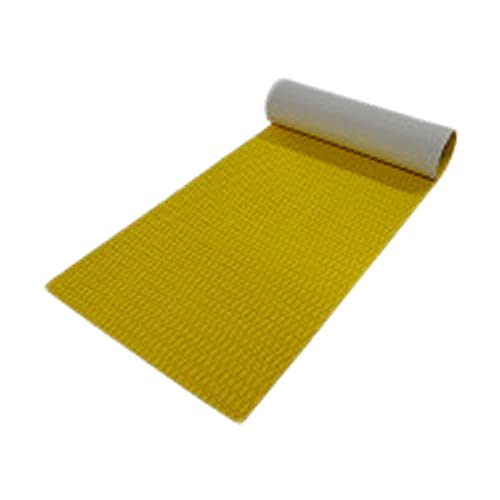 KACEPAR Rutschfeste Matte aus Teakholz, EVA-Schaumstoff, selbstklebend, für Boote