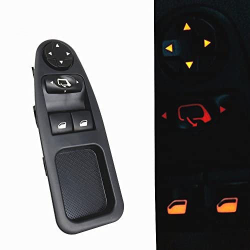 Bouton commande lève-vitre Citroën Dispatch pour réparer une vitre bloquée