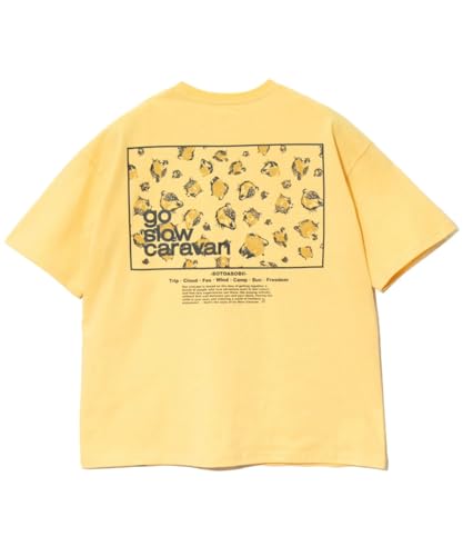 [go slow caravan] [�S�[�X���[�L�����o��] T�V���c ���� �����Y USA/C �X�N�G�ALOGO �o�b�N�v�����g ������� TEE MENS 341915A BANANA C�^�� L(4)