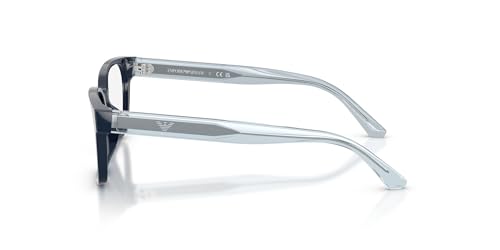 Image of Emporio Armani mens Ek3013u Universal Fit Rectangular Prescription Eyewear Frames