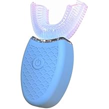 Electric U-Shaped Toothbrush for Adults, 360 Whole Mouth Cleaning, Teeth Whitening,Rechargeable Automatic Toothbrush