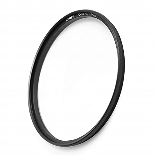 KANI 77mm �t�B���^�[�N�C�b�N�����[�X Quick ring �E���h�~�t�b�N�Ȃ� �������� �˂����ݕs�v �t�B���^�[�A�N�Z�T�� �A���~�� 809650