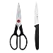 Zwilling J.A. Henckels 41372-001 Shears Kitchen Shears & Paring Knife Set, 2-piece, Black/Stainless Steel