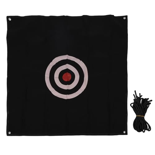 Golf Practice Target, Thick Oxford Fabric Hitting Net Suitable for Golf Baseball Softball Soccer (Black)