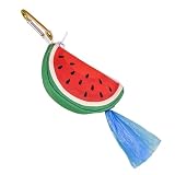 Obstdruck Haustierkotbeutelhalter aus Stoff, Watermelon