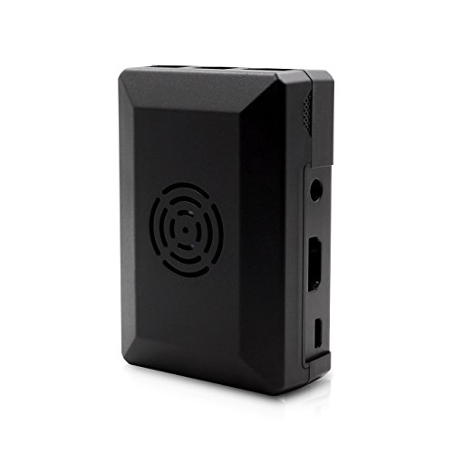 LoveRPi Gabinete para PC Media Center con Refrigeración Activa para Raspberry Pi 3 Modelo B+, Libre Computer Board, ASUS Tinker Board (Negro) miniatura 2