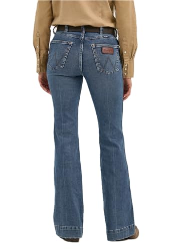 Wrangler Women's Retro Vintage Medium Shelby Trouser Jeans Blue 31W x 30L2