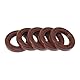 HEROFFIX Universelle Öldichtung TC Doppellippe mit Stahlfeder Dichtungsring Rotationswellendichtung 25x40x7mm Hochdruck FKM Gummi Braun 5 Stück