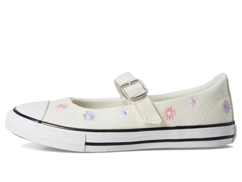 Converse Unisex-Child Chuck Taylor All Star Dainty Mary Jane Floral (Little Kid) Sneaker4