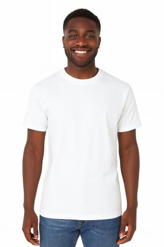 Image of Men's T-Shirts Ringspun Cotton Crew Neck Tee Shirts|Casual Wear T Shirt | Pre Shrunk with Panel Wash