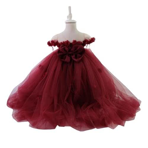 Rebecca Flower Dress Blush Luxurious Lilac Satin