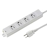 サンワサプライ 工事物件タップ 4個口・3P TAP-K4-10