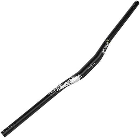 Satori Deviant Flat Riser Handlebar for MTB Mountain Bike Downhill & Enduro Bicycle AL7050 Aluminum Alloy 7 Degree Sweep 31.8mm Clamp - Rise 20mm - Width 780mm