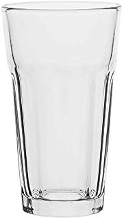AmazonCommercial All-Purpose Drinking Glass Tumbler, 299 ml, Set of 8