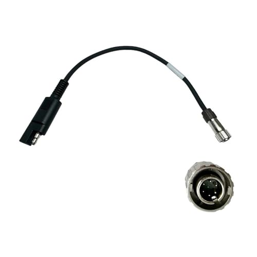 GHZHANG ​A00307 Power Cable For Top-con GPS RTK Hiper SR SAE Power Cable 6-Pin 30cm Length