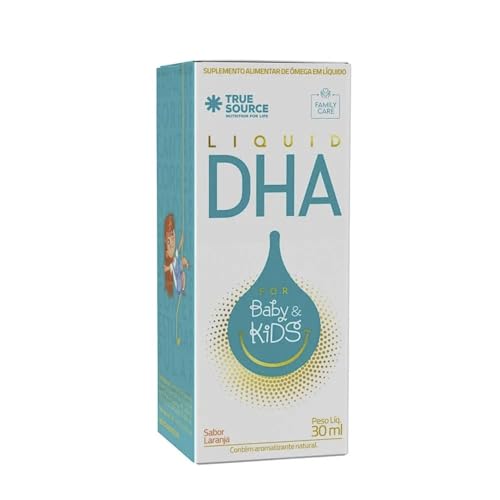 Kit 2x Liquid DHA 30ml Sabor Laranja - True Source