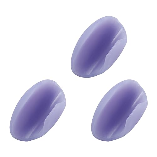 image for Bonsicoky 3Pcs Purple Flute Thumb Rest Cushion, Soft Silicone Finger C