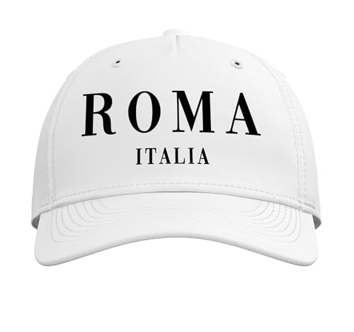Gorra de béisbol ajustable blanca unisex miniatura 2