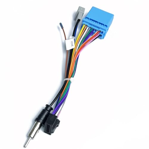 Arnés de cableado de Radio ZDPVK Adaptador de Cable de arnés de cableado for Radio estéreo de Coche Android de 16 Pines for Suzuki, Vitara SX4 Swift 2006, 2007, 2008 y 2009.