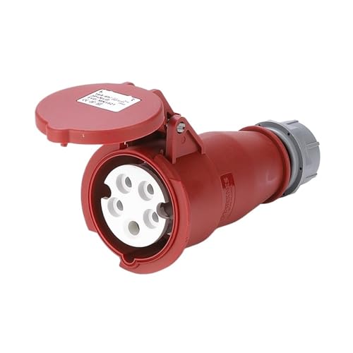 Connecteur industriel 16A 5 trous étanche IP44 MN1521 avec broches en cuivre