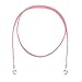 Produktbild Null Karat Masken-Kette Velourleder Masken Halter Maskenband Farbe rosa