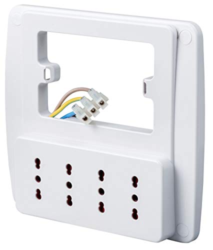 Le migliori prese smart per risparmiare!! Multipresa Da Parete 'smart' 4p Bip Rs94130-1 Pz