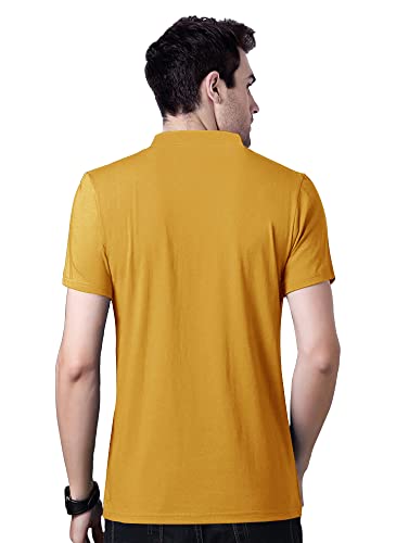 Image of EYEBOGLER Mens Regular Fit Half Sleeve Cotton T-Shirt
