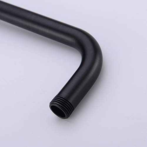 Hanebath 16 Inch Extra Long Stainless Steel Shower Arm With Flange, Oil Rubbed Bronze Shower Head Extension Arm #TOP6