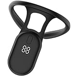 WESIEVYA Haltungskorrektor Gerät mit Vibrationsalarm und Lcd Sensor Abs und Silikon Material Praktischer Haltungstrainer für Jungen als Geschenk gegen Kurzsichtigkeit