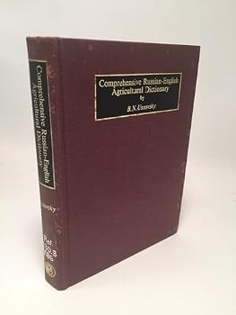 Hardcover Comprehensive Russian-English Agricultural Dictionary [Unknown] Book