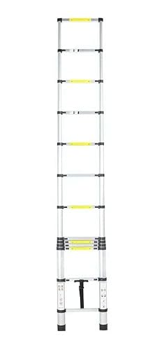 Escada Telescópica Extensiva Alumínio Multifuncional 3,8m 13 Degraus