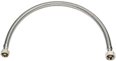 Homewerks 1/2 in. FIP x 1/2 in. Dia. x 24 in. L FIP Faucet Faucet Supply Line Braided Stainless Steel