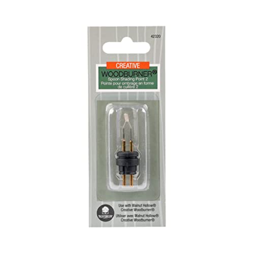 Walnut Hollow Wire Tip Woodburning Tool Expansion Set, 4 Tips, Black