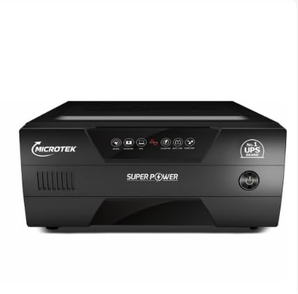 Image of Microtek Super Power 900 Advanced Digital 800VA /12V Inverter, Support 1 Battery with 3 Year On-Site Warranty for Home, Office & Shops