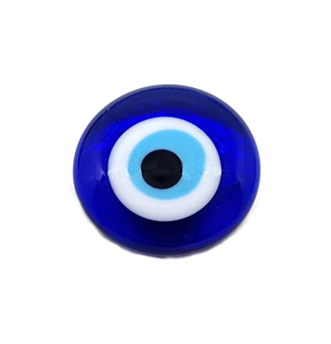 Imán decorativo ojo turco azul redondo