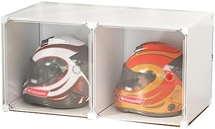 Motorcycle Helmet Display Stand, Dust-Proof Storage Rack for Helmets, Electric Bikes, Clothing, Bags & Books - Ideal Home Organizer for Motorcycle Enthusiasts