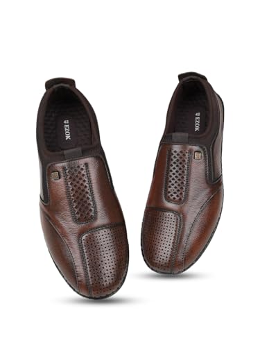 Image of Ezok 3305 Men's Flat Casual Sandals | Comfortable Lightweight Slip-On Sandals | Outdoor & Beach Wear