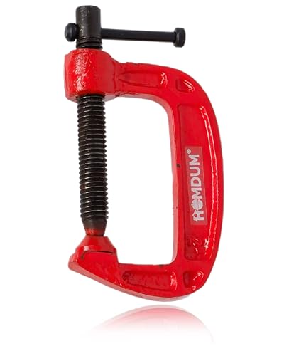 Homdum Heavy Duty G Clamp | C Type Clamping Tool | Pack of 2 Pieces (2 inch)