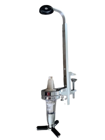 Set Flaschenregalhalterung mit Dosiergerät 2 cl - 2 Stück