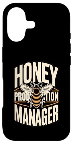 Funny Bee Honey Production Manager �{�I�� �X�}�z�P�[�X iPhone 17 �p
