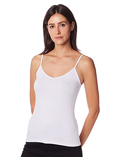 Regata Canelada Em Viscose, Malwee, Feminino, Branco, P