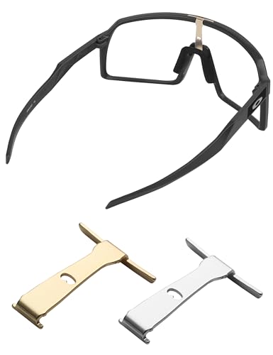 Image of Metallic Replacement Wicket for Oakley Sutro OO9406 /Sutro Asian Fit OO9406A /Sutro S OO9462 Sunglasses - Gold+Silver